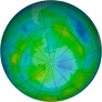 Antarctic Ozone 2012-06-15